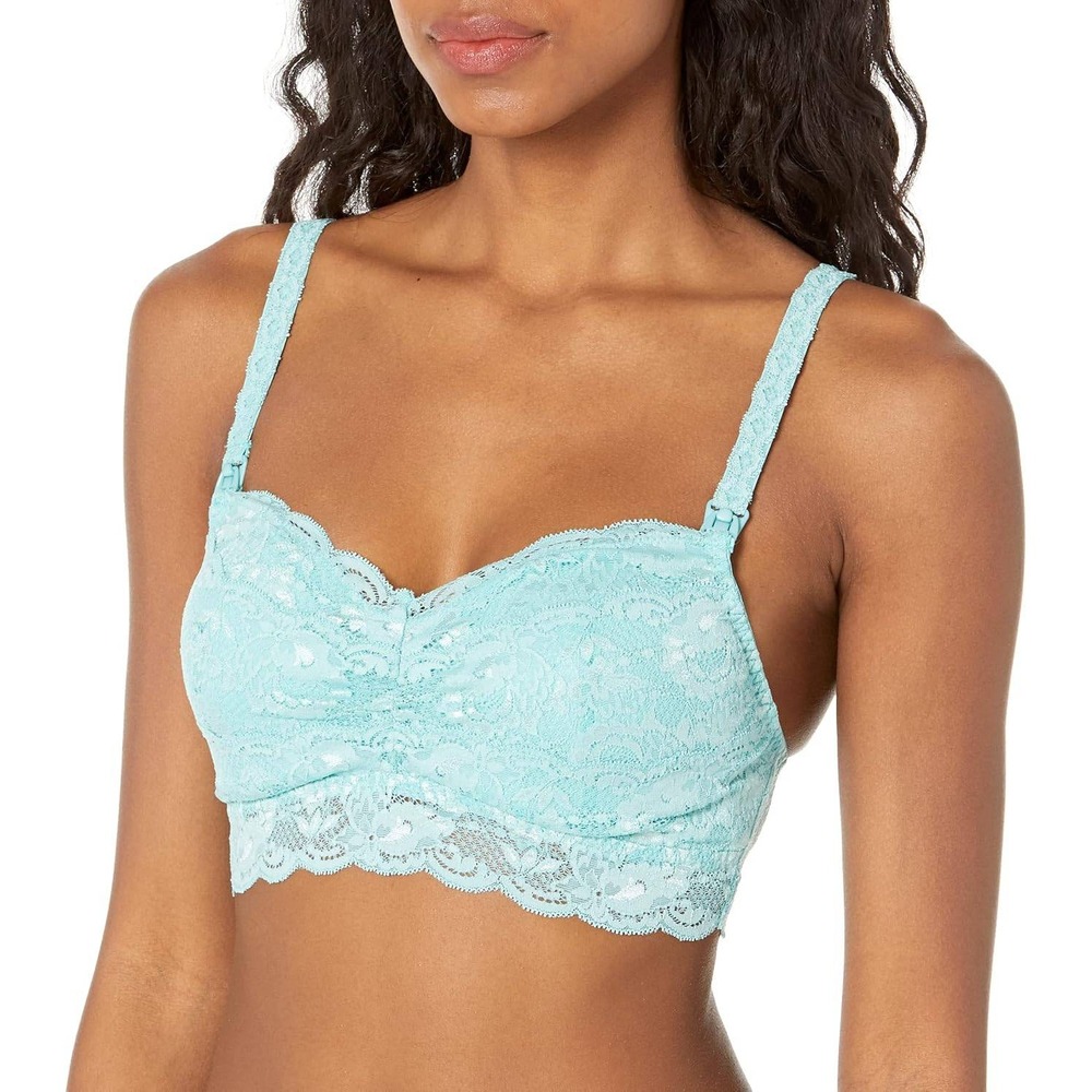 Cosabella Never Say Never Nursing Bralette Padded Wireless Lace Bra